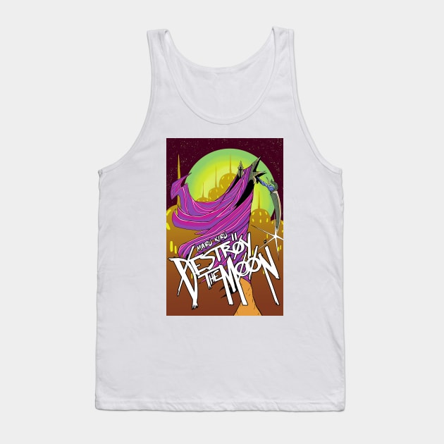 Maru Kiru Destroy the Moon - Alt Cover 1 Tank Top by Brendan Albetski